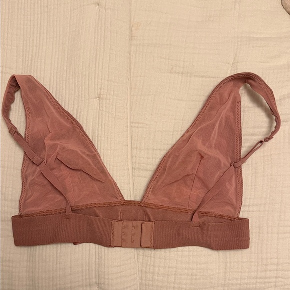 SKIMS Dusty Rose Triangle Bralette - Picture 2 of 2